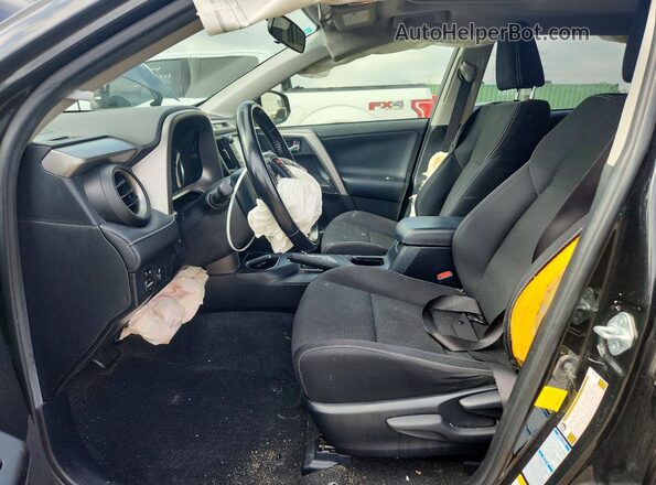JTMRJREV0GD002847 2016 TOYOTA RAV4 Black Вид салону спереду