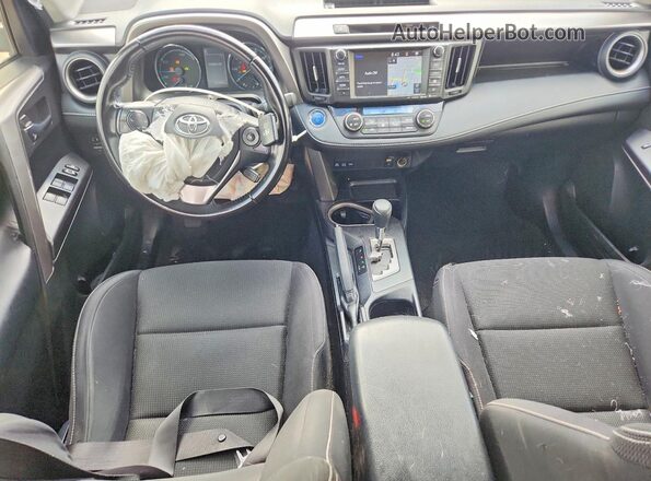 JTMRJREV0GD002847 2016 TOYOTA RAV4 Black Вид панелі приладів