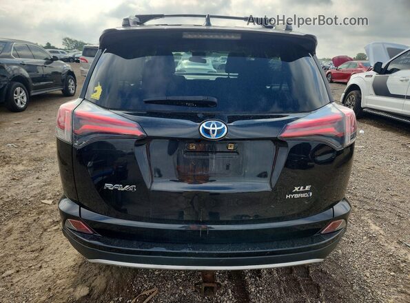 JTMRJREV0GD002847 2016 TOYOTA RAV4 Black Вид ззаду