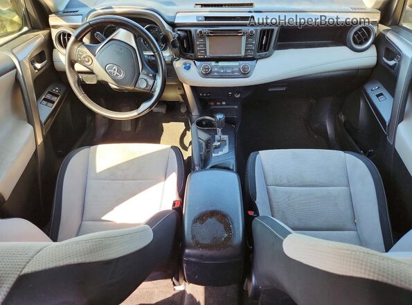 JTMRJREV0GD013637 2016 TOYOTA RAV4 Серый Вид панели приборов