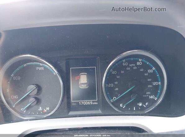JTMRJREV0GD041454 2016 TOYOTA RAV4 HYBRID Blue Հետևի նստատեղերի տեսք