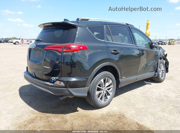 JTMRJREV0JD179146 2018 TOYOTA RAV4 HYBRID Black Tył prawy