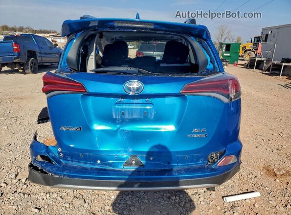 JTMRJREV1GD000153 2016 TOYOTA RAV4 Blue უკანა ხედი