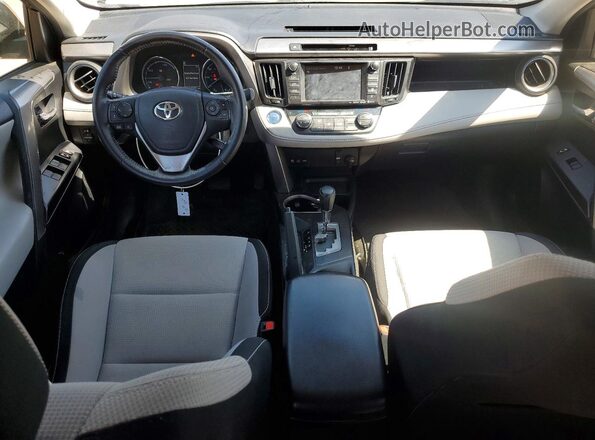 JTMRJREV1GD030544 2016 TOYOTA RAV4 Charcoal Vista del salpicadero