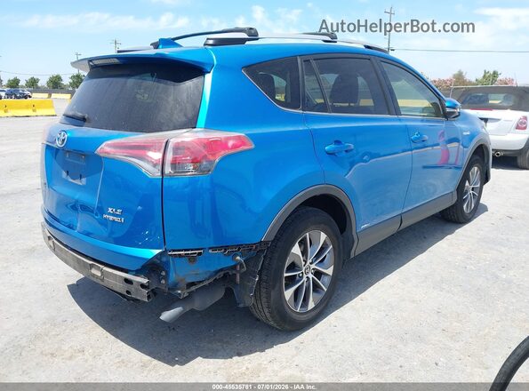 JTMRJREV1GD058537 2016 TOYOTA RAV4 HYBRID Blue უკანა მარჯვენა
