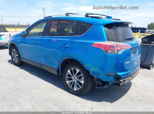 JTMRJREV1GD058537 2016 TOYOTA RAV4 HYBRID Blue უკანა მარცხენა