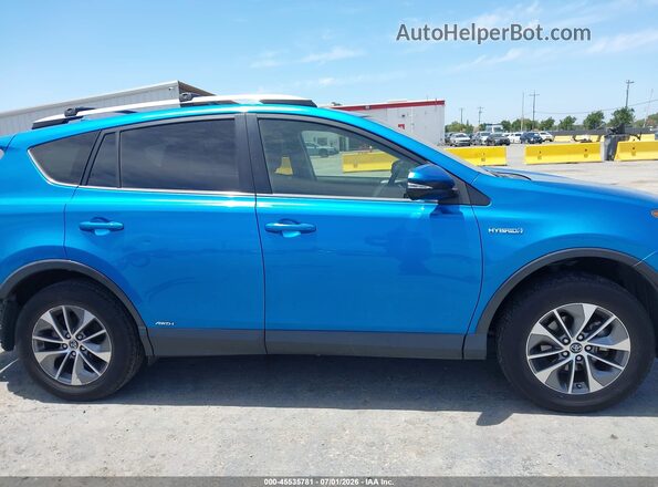 JTMRJREV1GD058537 2016 TOYOTA RAV4 HYBRID Blue სალონის 360-გრადუსიანი ხედი