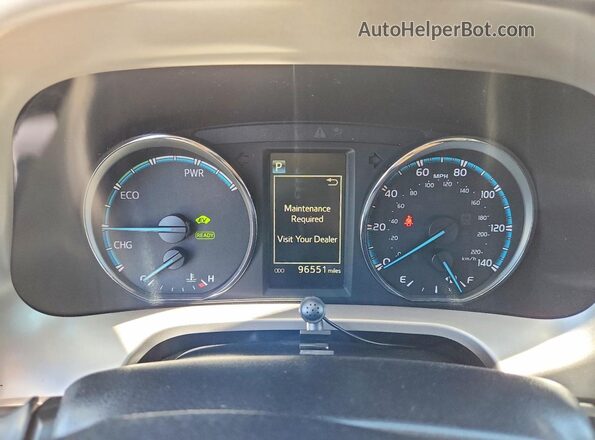 JTMRJREV1HD152872 2017 TOYOTA RAV4 White Instrument cluster view