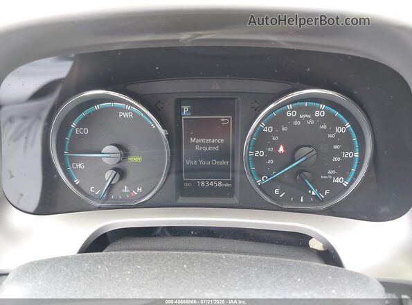 JTMRJREV1JD227785 2018 TOYOTA RAV4 HYBRID Black Вид задніх сидінь