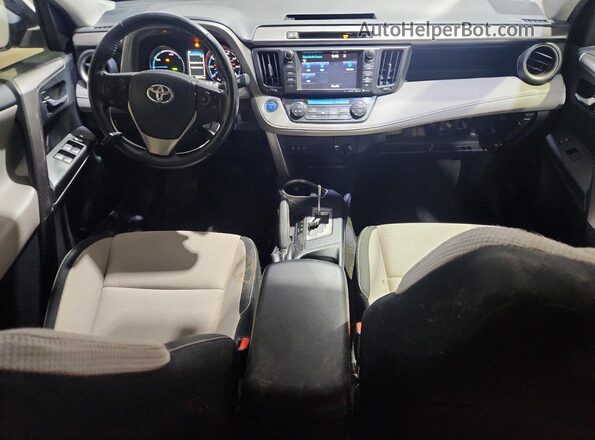 JTMRJREV2GD020895 2016 TOYOTA RAV4 White Widok deski rozdzielczej