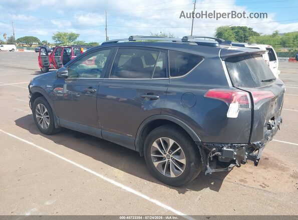JTMRJREV2HD136275 2017 TOYOTA RAV4 HYBRID Gray Հետևի ձախ