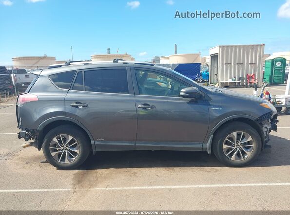 JTMRJREV2HD136275 2017 TOYOTA RAV4 HYBRID Gray Սալոնի 360 աստիճան տեսք