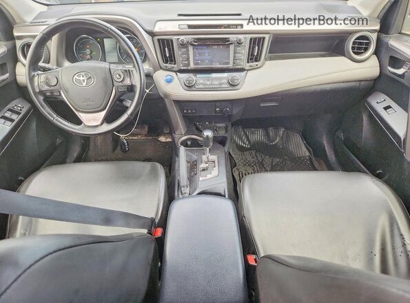 JTMRJREV2HD148720 2017 TOYOTA RAV4 Silver Widok deski rozdzielczej