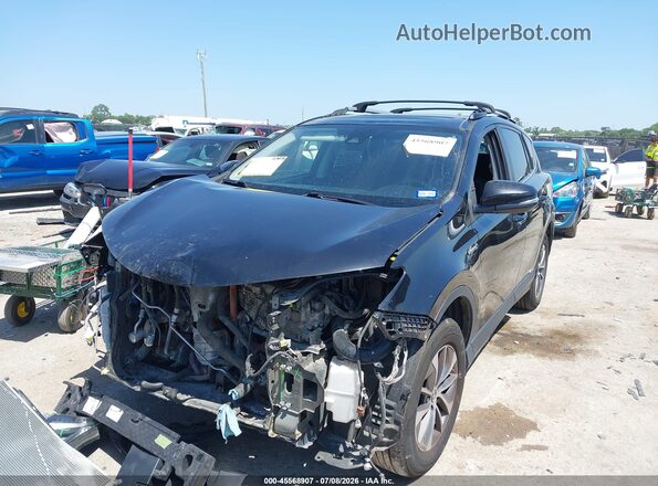 JTMRJREV2JD171971 2018 TOYOTA RAV4 HYBRID Black Przód lewy