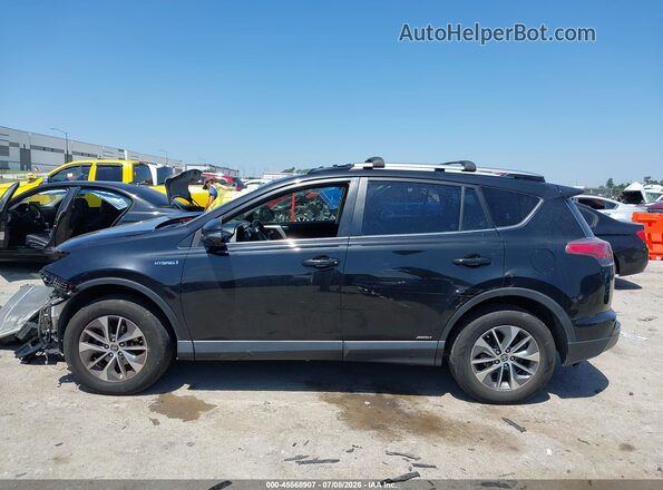 JTMRJREV2JD171971 2018 TOYOTA RAV4 HYBRID Black Widok wnętrza 360 stopni