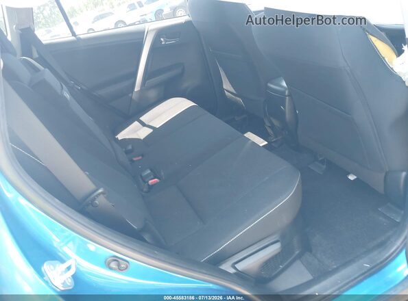 JTMRJREV2JD182081 2018 TOYOTA RAV4 HYBRID Blue Vista de la etiqueta del VIN