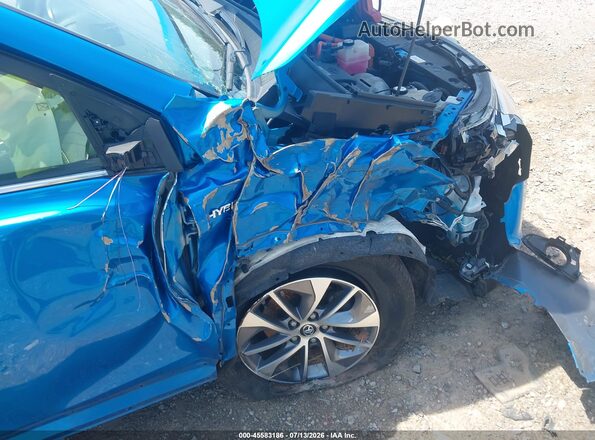 JTMRJREV2JD182081 2018 TOYOTA RAV4 HYBRID Blue Vista frontal