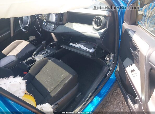 JTMRJREV2JD182081 2018 TOYOTA RAV4 HYBRID Blue Vista interior delantera
