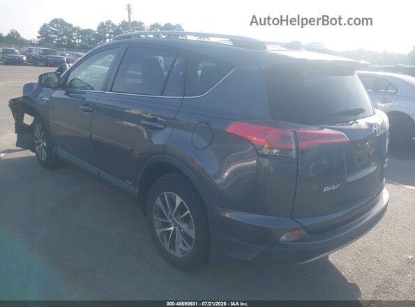 JTMRJREV2JD207383 2018 TOYOTA RAV4 HYBRID Gray Задня ліва чверть