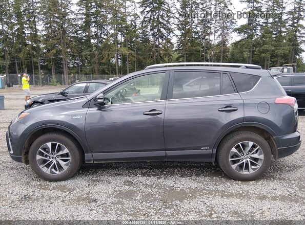 JTMRJREV2JD213989 2018 TOYOTA RAV4 HYBRID Серый Панорамный вид салона 360°