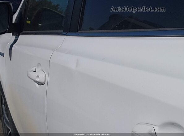 JTMRJREV2JD242277 2018 TOYOTA RAV4 HYBRID White Widok z przodu