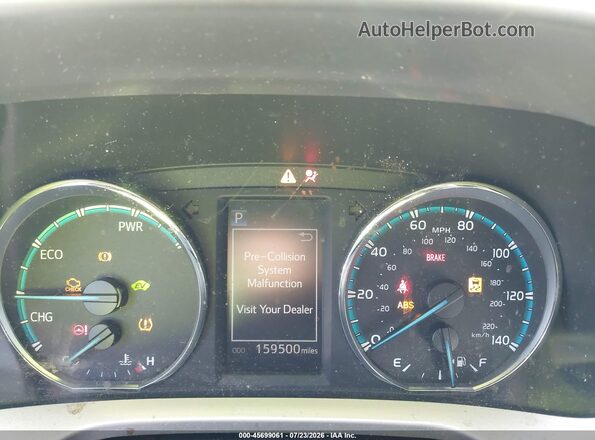 JTMRJREV3HD101017 2017 TOYOTA RAV4 HYBRID Silver Հետևի նստատեղերի տեսք