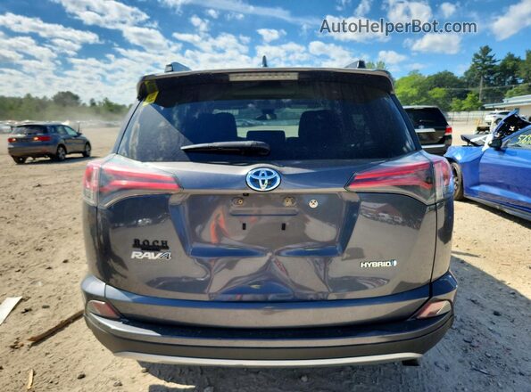 JTMRJREV3JD254504 2018 TOYOTA RAV4 Gray Rear view