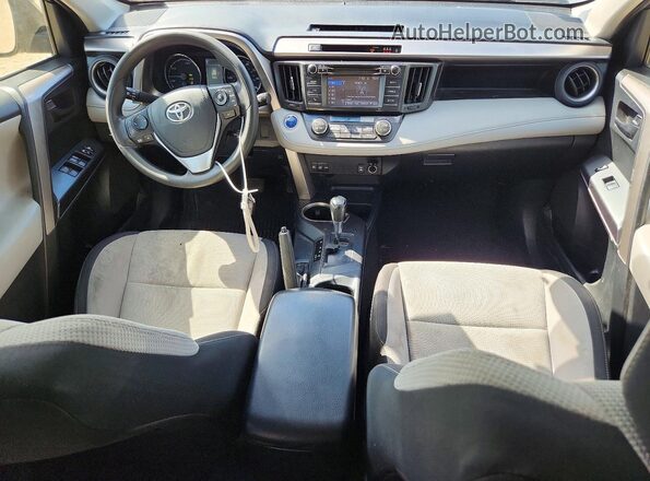 JTMRJREV3JD254504 2018 TOYOTA RAV4 Gray Dashboard view