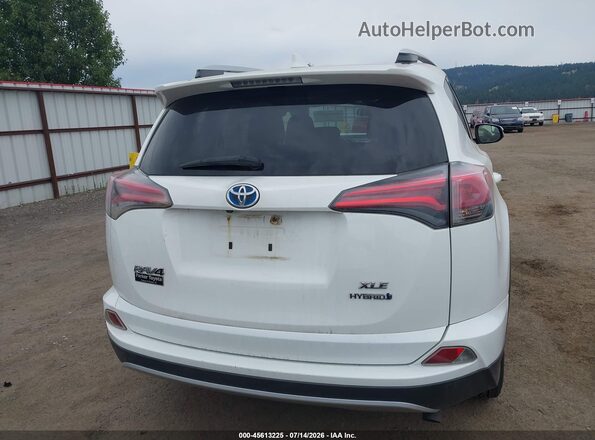 JTMRJREV4GD015441 2016 TOYOTA RAV4 HYBRID White 