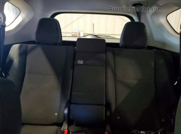 JTMRJREV4HD098662 2017 TOYOTA RAV4 Gray Vista de los asientos traseros