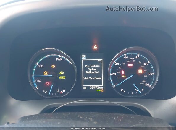 JTMRJREV4HD137153 2017 TOYOTA RAV4 HYBRID Blue Հետևի նստատեղերի տեսք