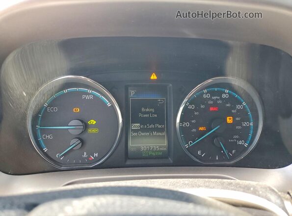 JTMRJREV7GD009603 2016 TOYOTA RAV4 Silver Widok zestawu wskaźników