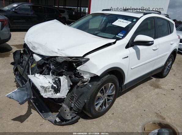 JTMRJREV7GD022190 2016 TOYOTA RAV4 HYBRID White Front left