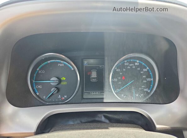 JTMRJREV7GD039006 2016 TOYOTA RAV4 Серебряный Вид щитка приборов