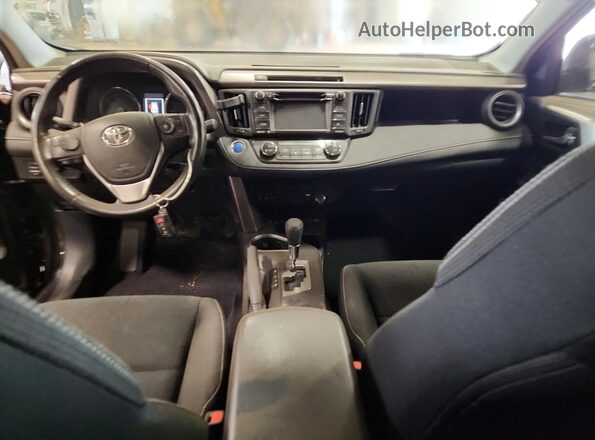 JTMRJREV7GD056971 2016 TOYOTA RAV4 Black წინა პანელის ხედი