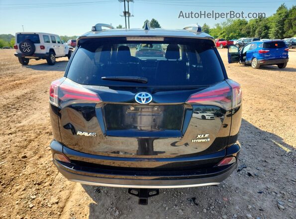 JTMRJREV7JD154714 2018 TOYOTA RAV4 Black Հետևի տեսք
