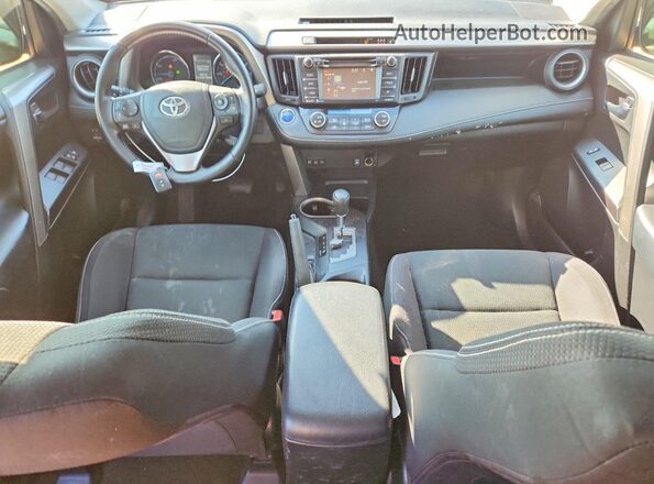 JTMRJREV7JD154714 2018 TOYOTA RAV4 Black Առջևի վահանակի տեսք