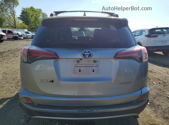 JTMRJREV7JD196753 2018 TOYOTA RAV4 Silver Вид ззаду