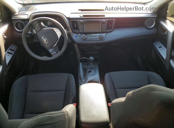 JTMRJREV7JD196753 2018 TOYOTA RAV4 Silver Вид панелі приладів