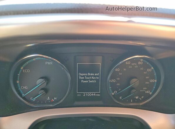 JTMRJREV7JD196753 2018 TOYOTA RAV4 Silver Вид щитка приладів
