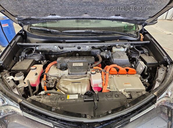 JTMRJREV8GD001641 2016 TOYOTA RAV4 Gray Widok komory silnika