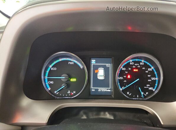 JTMRJREV8GD001641 2016 TOYOTA RAV4 Gray Widok zestawu wskaźników