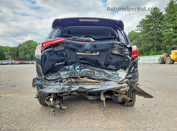 JTMRJREV8HD152092 2017 TOYOTA RAV4 Blue Հետևի տեսք
