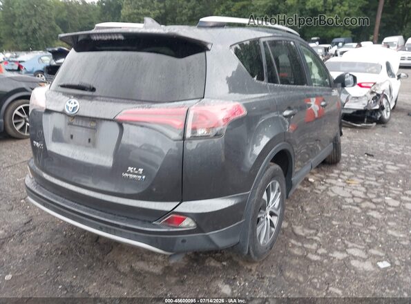JTMRJREV9GD031215 2016 TOYOTA RAV4 HYBRID Black Tył prawy