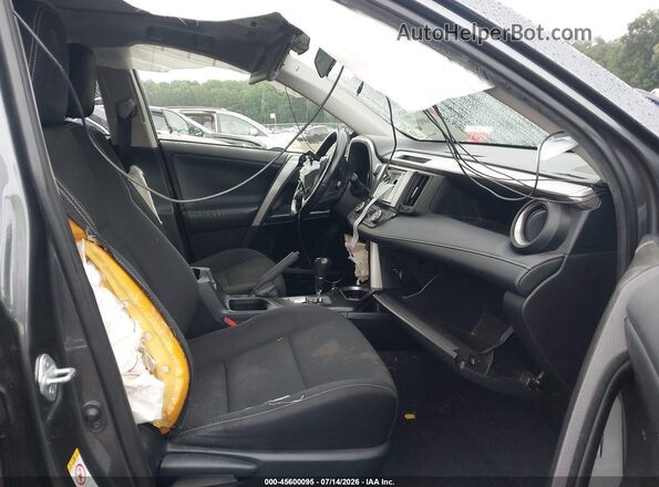 JTMRJREV9GD031215 2016 TOYOTA RAV4 HYBRID Black Widok wnętrza z przodu
