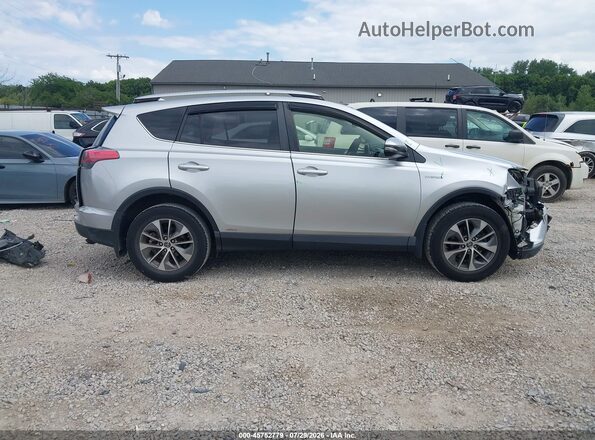 JTMRJREV9GD042845 2016 TOYOTA RAV4 HYBRID Silver Սալոնի 360 աստիճան տեսք