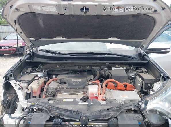 JTMRJREV9GD042845 2016 TOYOTA RAV4 HYBRID Silver Հետևի տեսք