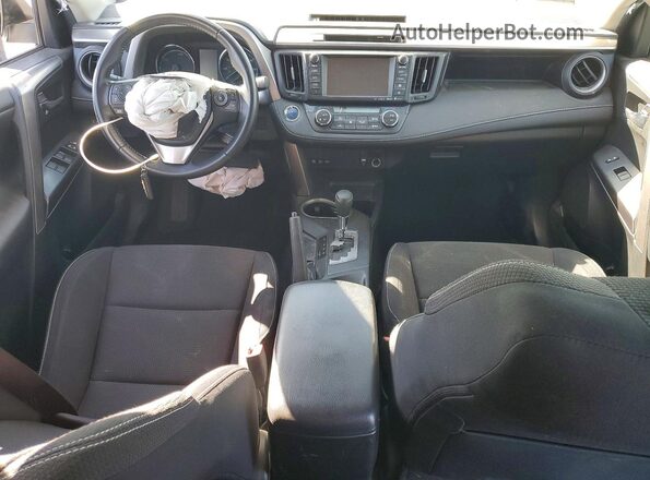 JTMRJREV9GD044191 2016 TOYOTA RAV4 White Вид панелі приладів