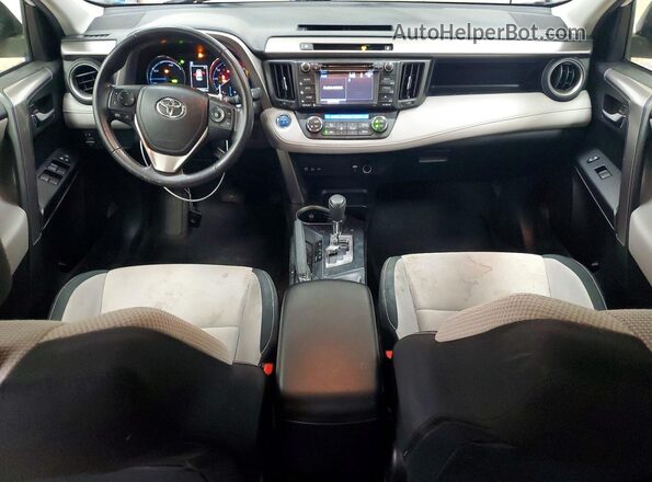 JTMRJREV9GD058768 2016 TOYOTA RAV4 Белый Вид панели приборов