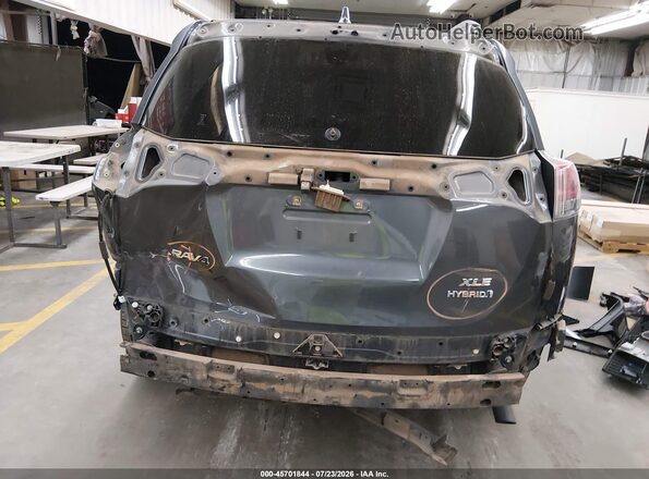 JTMRJREV9JD237030 2018 TOYOTA RAV4 HYBRID Gray Vista frontal